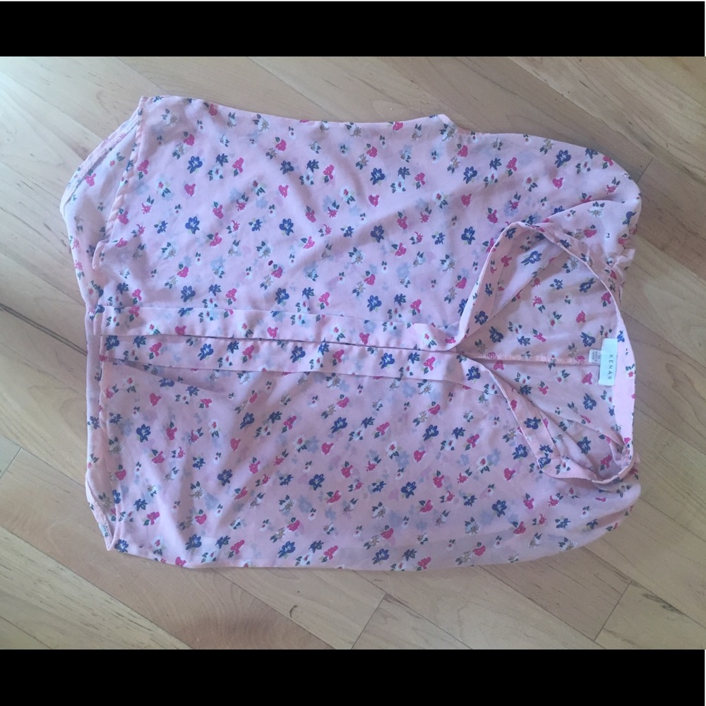 Light peachy pink blouse